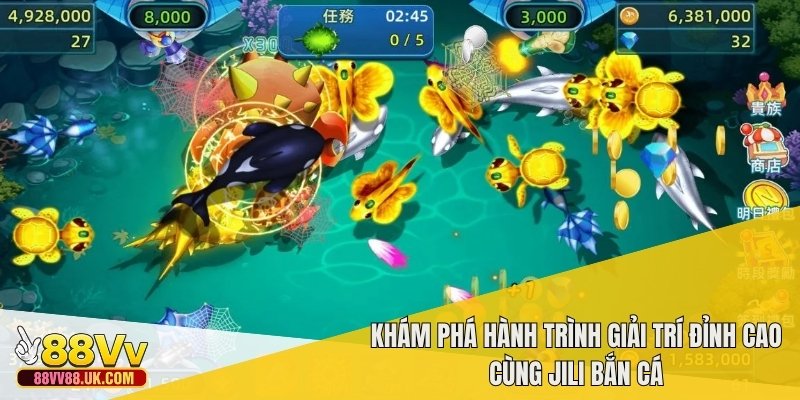Khám phá hành trình giải trí đỉnh cao cùng jili bắn cá